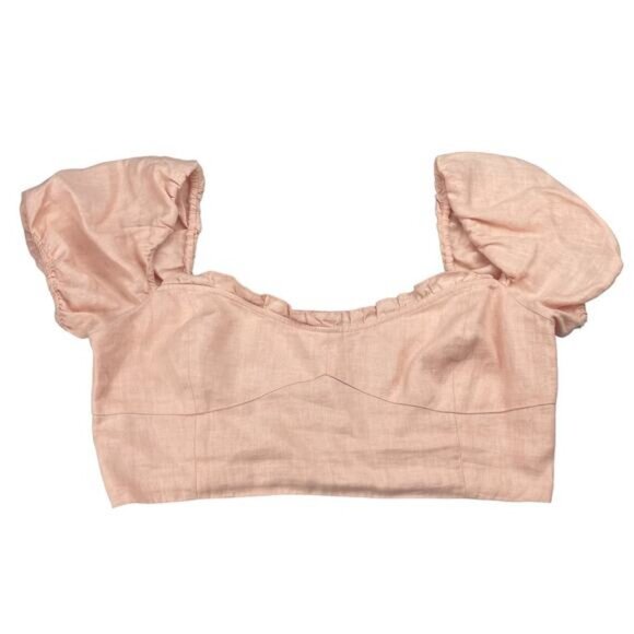 Aritzia Wilfred Wander Linen Blouse Size Large - Picture 2 of 6